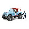 Jeep Cross Country Racer blau mit Rennfahrer