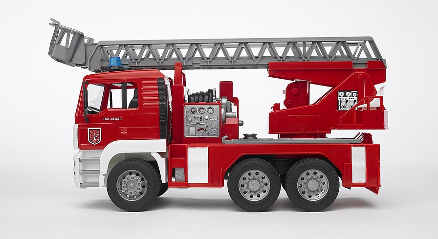02771 - Camion de pompier MAN TGA avec échelle pivotante