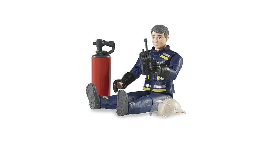 60100 - Feuerwehrmann mit Zubehör