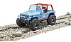 Jeep Cross Country Racer blau mit Rennfahrer