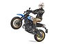 Scrambler Ducati Desert Sled mit Fahrer