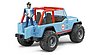 Jeep Cross Country Racer blau mit Rennfahrer