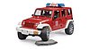 Jeep Wrangler Unlimited Rubicon Feuerwehrfahrzeug mit Feuerwehrmann