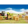 4 pacas redondas color ocre para Claas Rollant 250