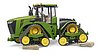 John Deere 9620RX mit Raupenlaufwerk