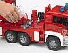 MAN TGA Feuerwehr mit Drehleiter, Wasserpumpe und Light and Sound Module(trucks) inkl. Batterie