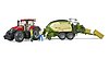 Krone BiG Pack 1290HDP VC mit 2 Quaderballen