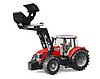 Massey Ferguson 7624 with frontloader