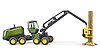 Abatteuse John Deere 1270G avec 1 tronc d'arbre