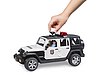 Jeep Wrangler Unlimited Rubicon Polizei Fahrzeug mit Polizist und Ausstattung