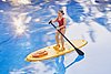 bworld Life Guard mit Stand up Paddle