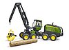 Abatteuse John Deere 1270G avec 1 tronc d'arbre