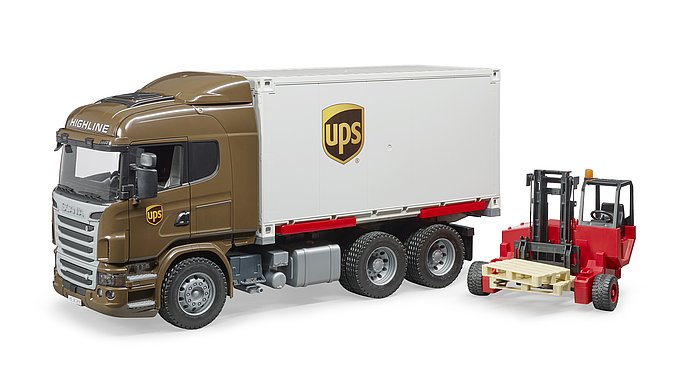 Bruder mack ups truck on sale