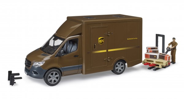 MB Sprinter UPS mit Fahrer und Zubehör, Logistik, Nutzfahrzeuge, Themenwelten