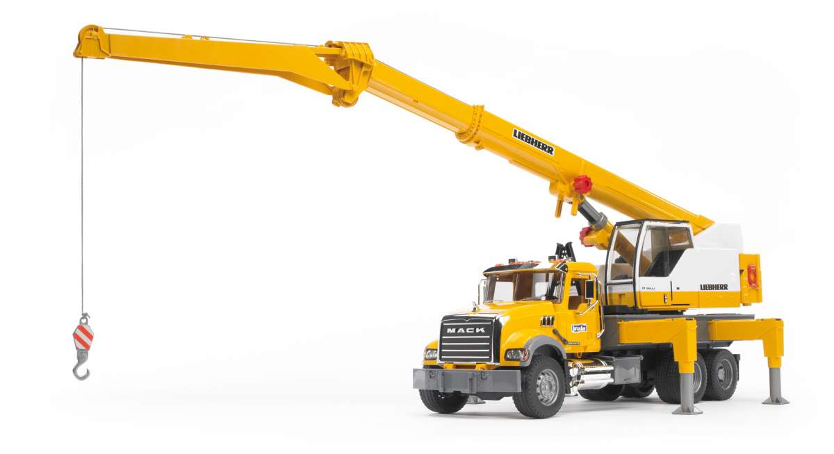 MACK Granite Liebherr crane truck BRUDER Spielwaren GmbH Co. KG