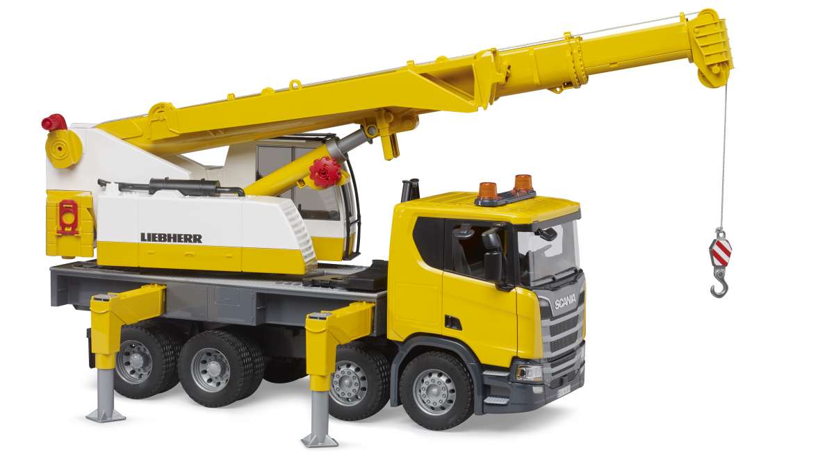 Scania Super 560R Liebherr Crane Truck With Light And Sound Module ...