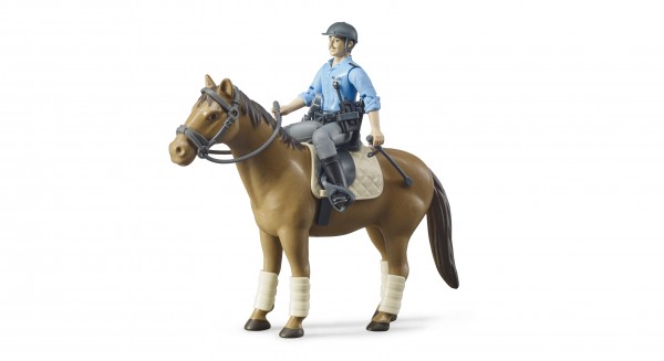 Policía a caballo bworld